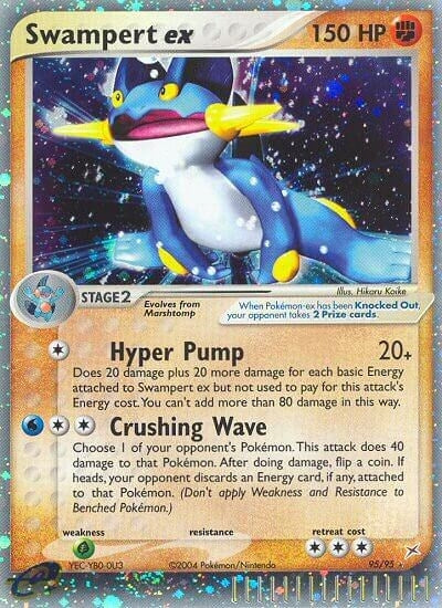 Image for Swampert ex (95/95) (MA) - Pokemon