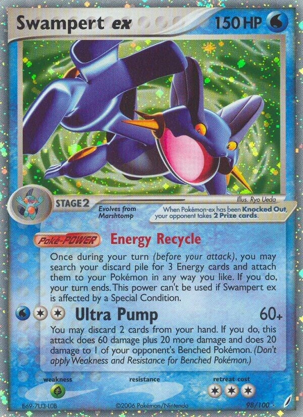 Image for Swampert ex (98/100) (CG) - Pokemon