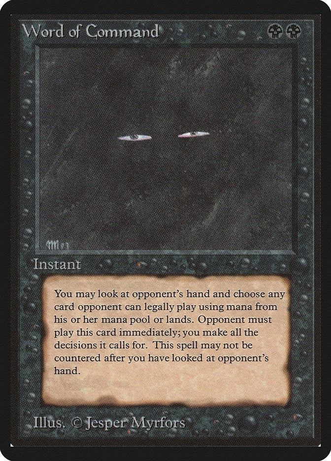 Image for Word of Command - Magic: The Gathering