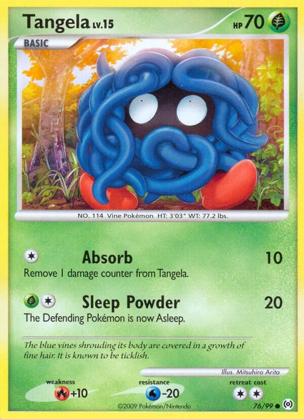 Image for Tangela (76) (76/99) (AR) - Pokemon