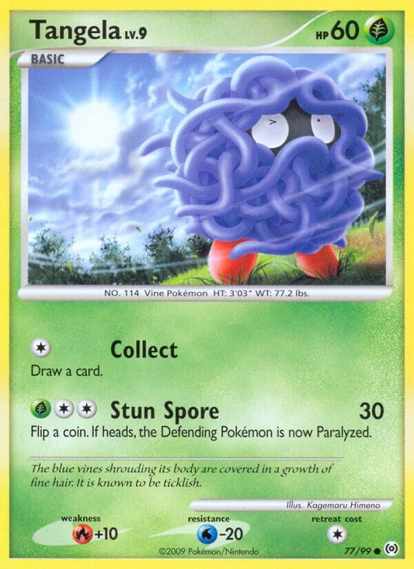 Image for Tangela (77) (77/99) (AR) - Pokemon