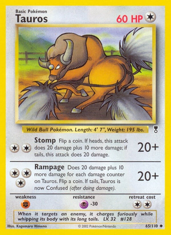Image for Tauros (065/110) (LC) - Pokemon