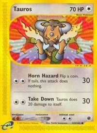 Image for Tauros (133/165) (EX) - Pokemon