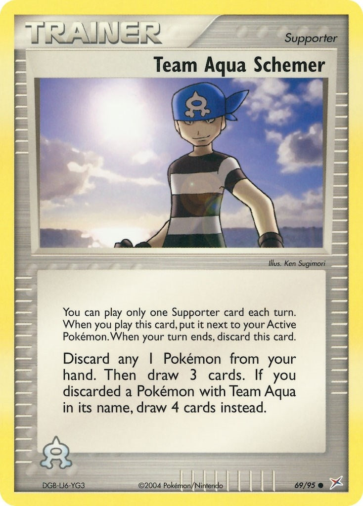 Image for Team Aqua Schemer (69/95) (MA) - Pokemon