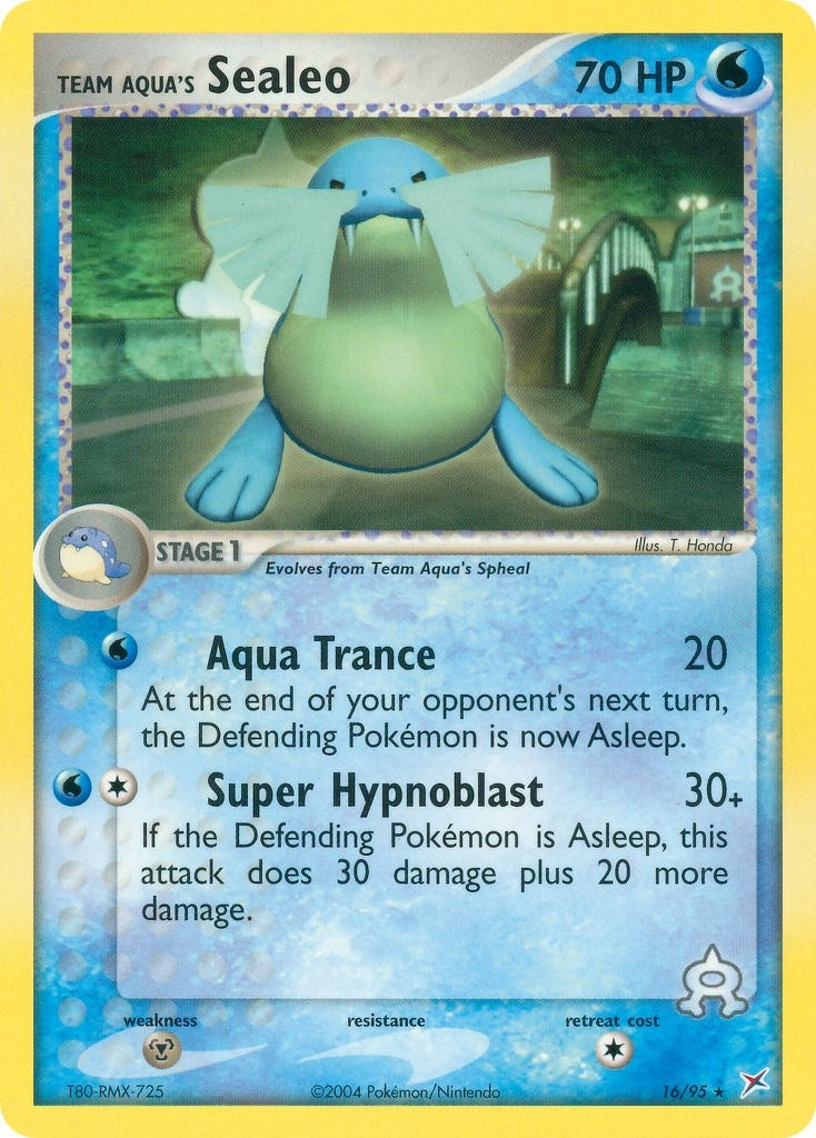Image for Team Aqua's Sealeo (16/95) (MA) - Pokemon