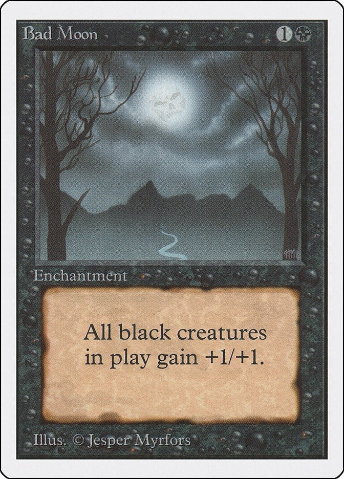 Image for Bad Moon - Magic: The Gathering