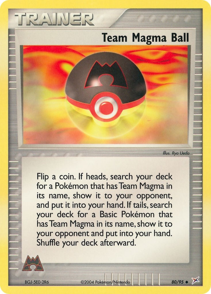Image for Team Magma Ball (80/95) (MA) - Pokemon