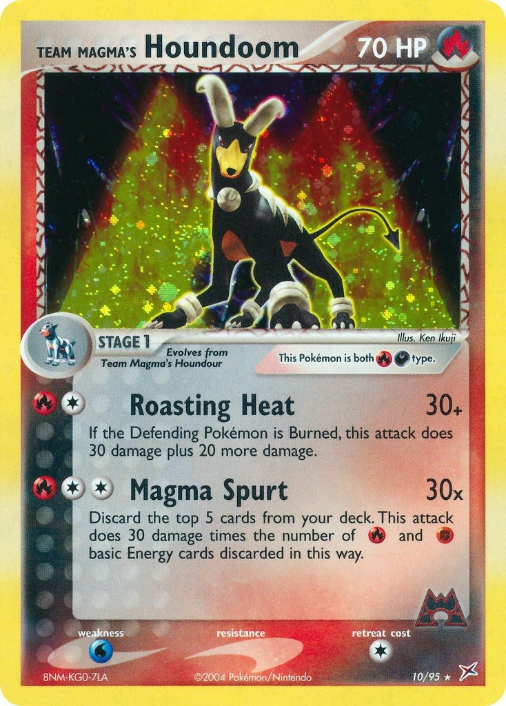 Image for Team Magma's Houndoom (10/95) (MA) - Pokemon