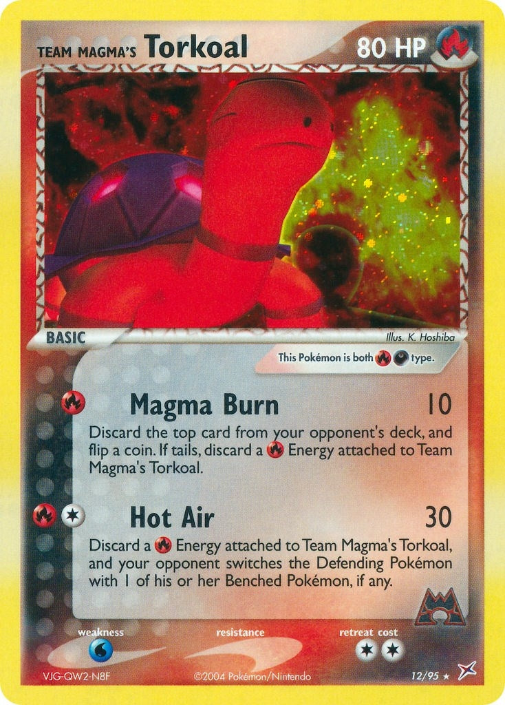 Image for Team Magma's Torkoal (12/95) (MA) - Pokemon