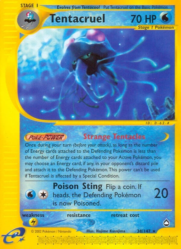 Image for Tentacruel (038/147) (AQ) - Pokemon