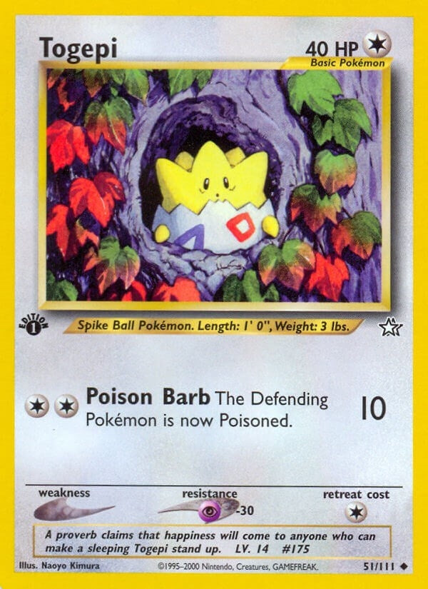 Image for Togepi (051/111) (N1) - Pokemon