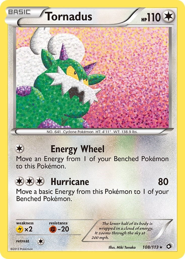 Image for Tornadus (108/113) (LTR) - Pokemon
