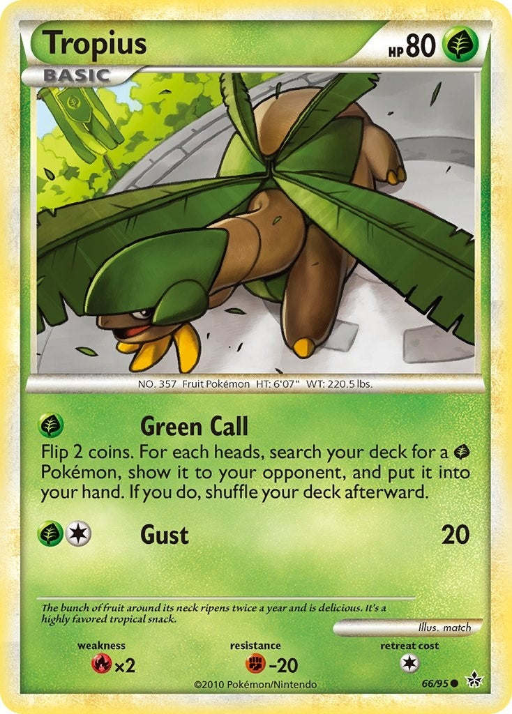 Image for Tropius (66/95) (UL) - Pokemon