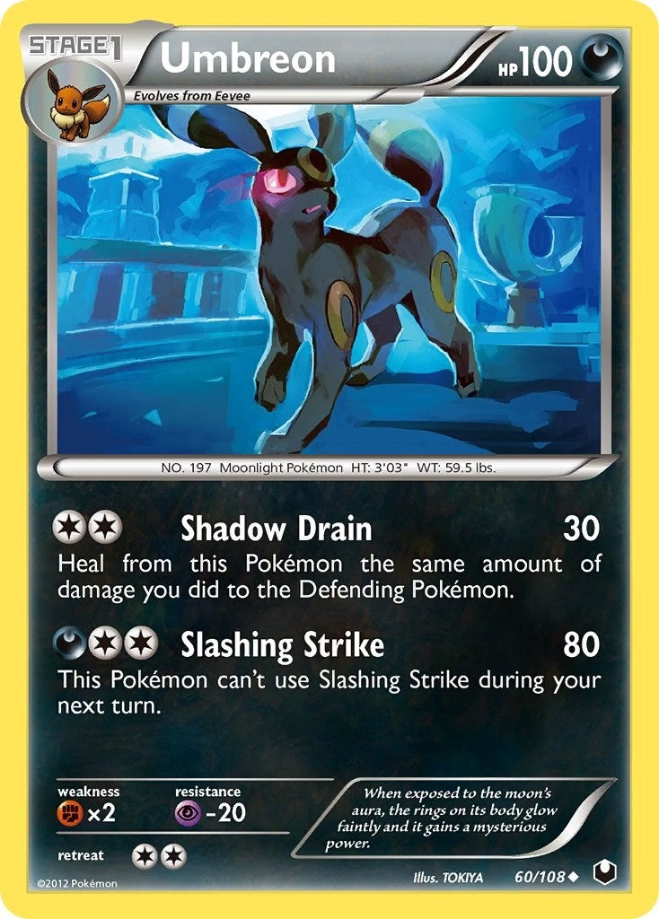 Image for Umbreon (60) (60/108) (DEX) - Pokemon