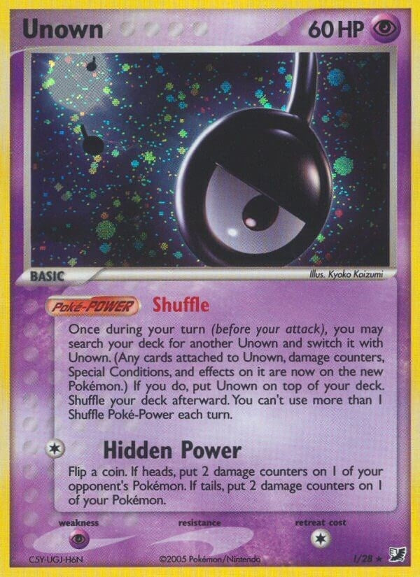 Image for Unown (!) (!/28) (UF) - Pokemon