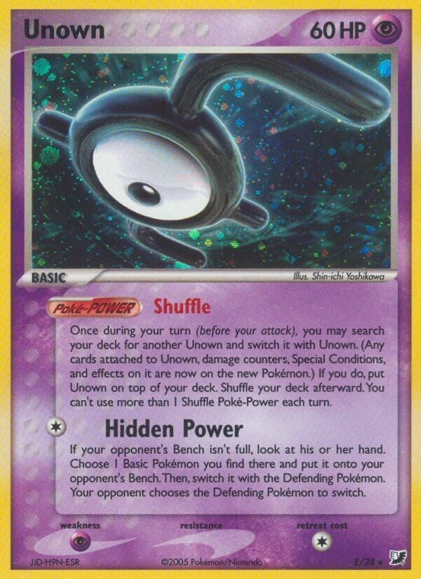 Image for Unown (E) (E/28) (UF) - Pokemon