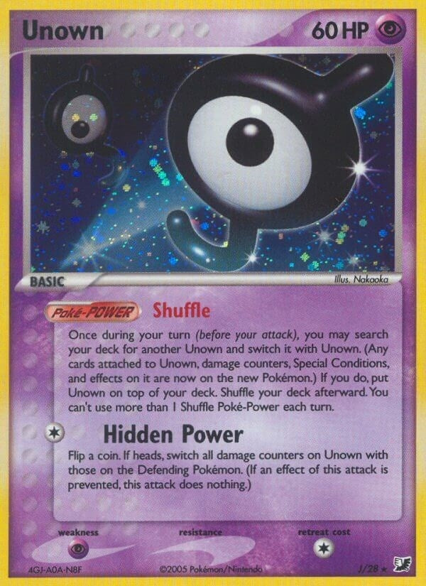 Image for Unown (J) (J/28) (UF) - Pokemon