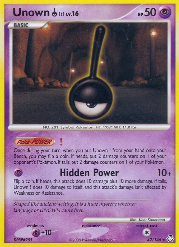 Image for Unown (!) (42/146) (LA) - Pokemon