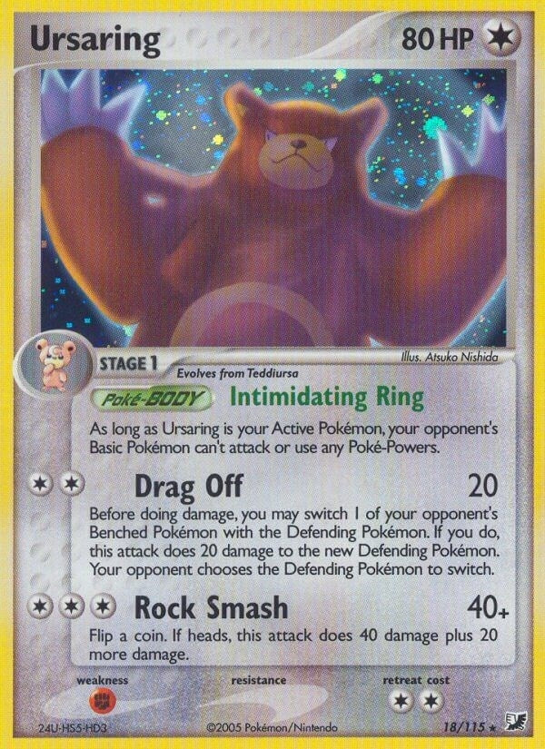 Image for Ursaring (18/115) (UF) - Pokemon