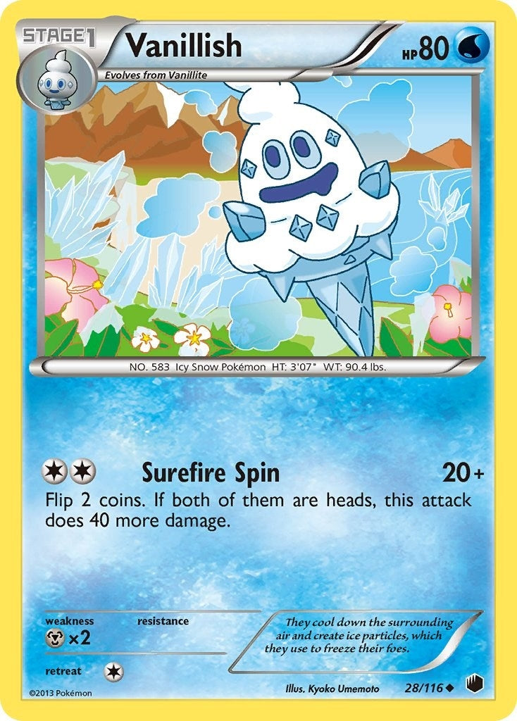 Image for Vanillish (28/116) (PLF) - Pokemon