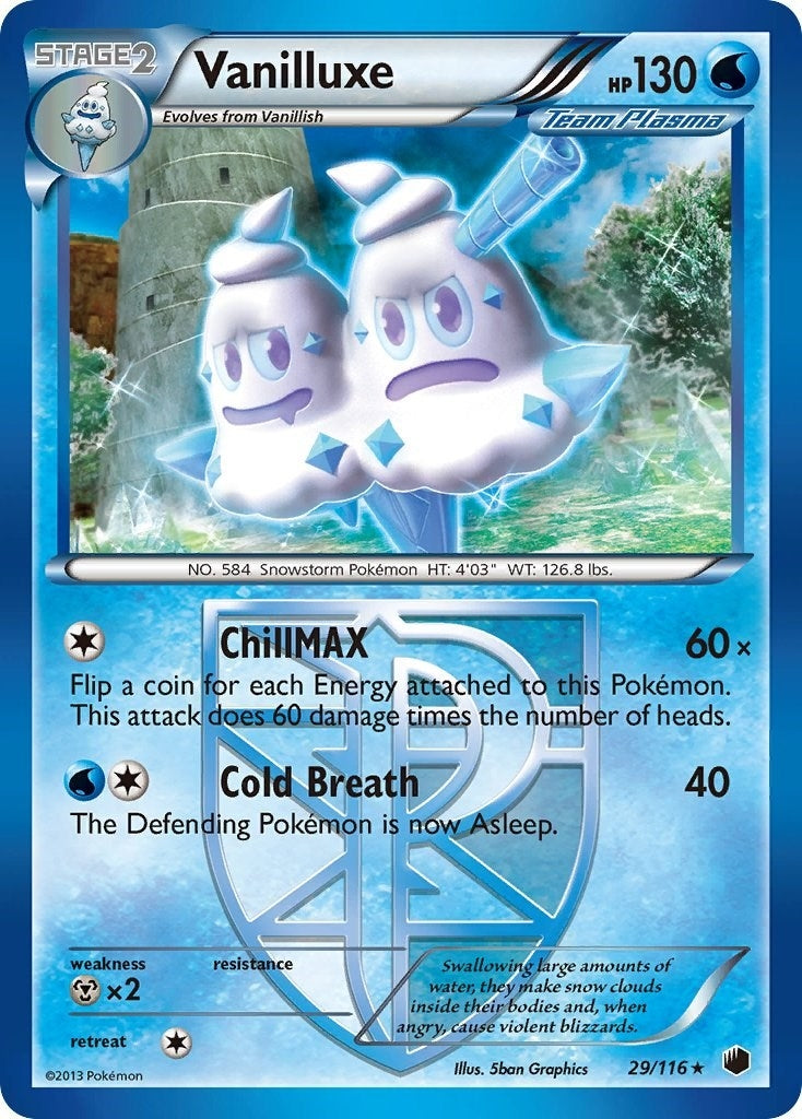 Image for Vanilluxe (Team Plasma) (29/116) (PLF) - Pokemon