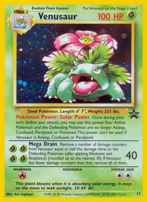 Image for Venusaur (13/53) (PR) - Pokemon