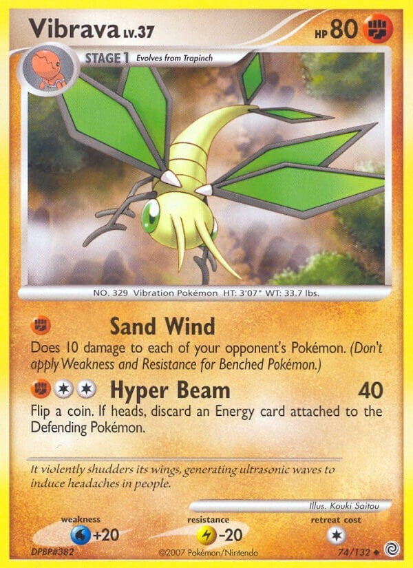 Image for Vibrava (74/132) (SW) - Pokemon