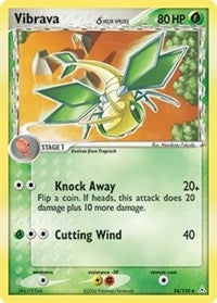 Image for Vibrava (Delta Species) (54/110) (HP) - Pokemon