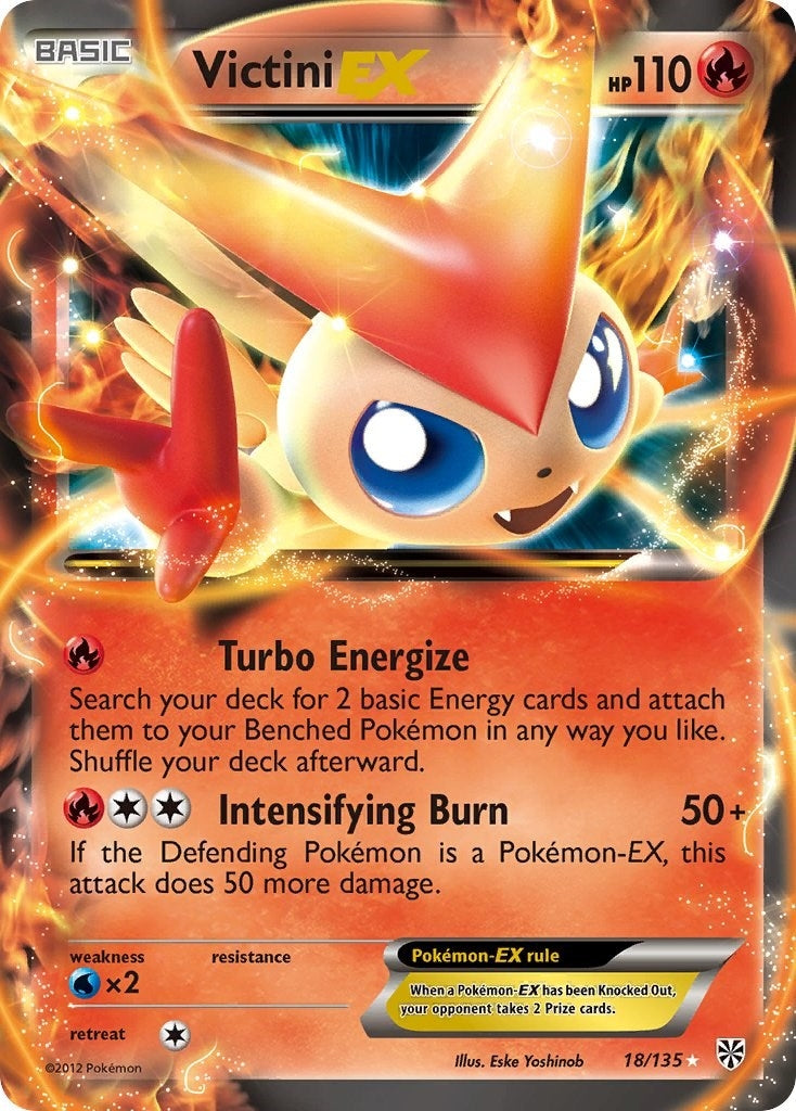 Image for Victini EX (18/135) (PLS) - Pokemon