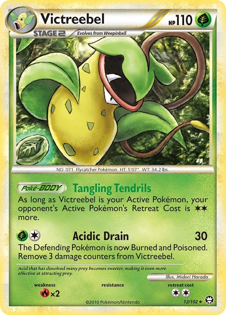 Image for Victreebel (12/102) (TM) - Pokemon