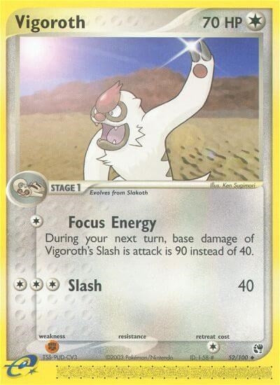 Image for Vigoroth (52/100) (SS) - Pokemon
