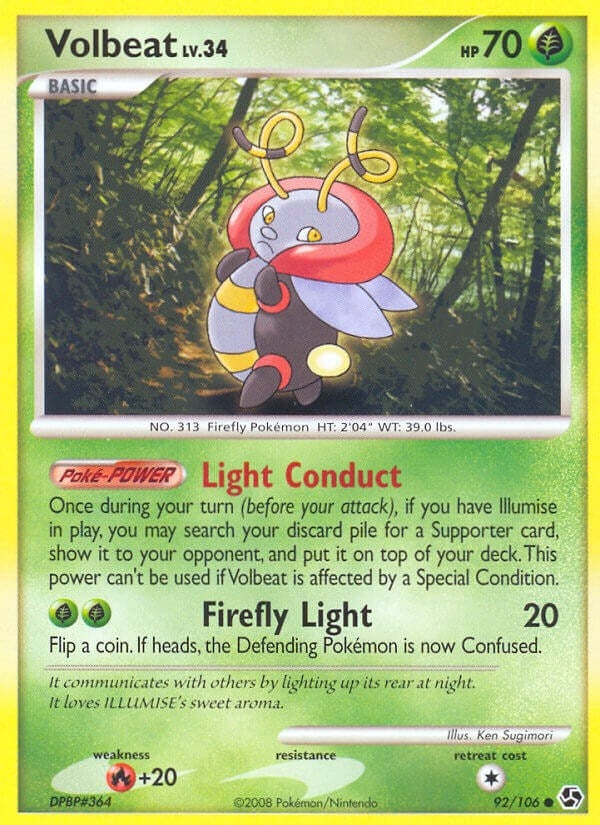 Image for Volbeat (92/106) (GE) - Pokemon