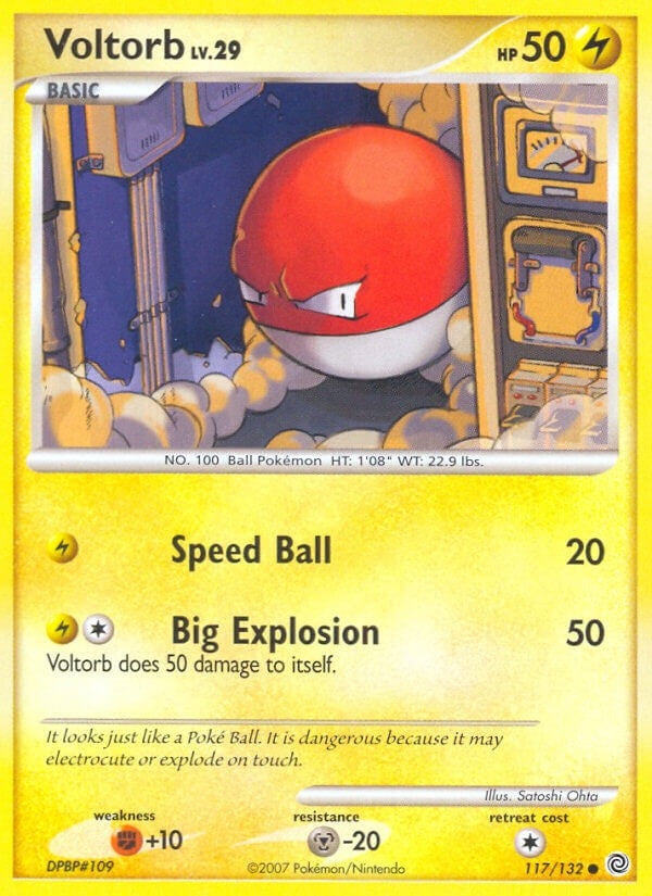 Image for Voltorb (117/132) (SW) - Pokemon