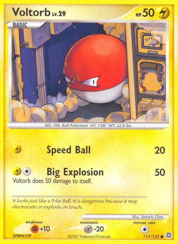 Image for Voltorb (117/132) (SW) - Pokemon