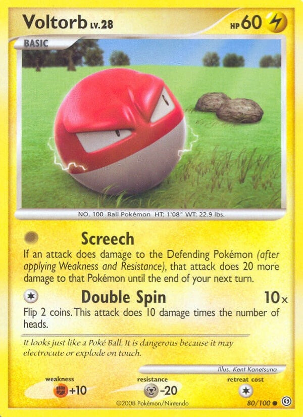Image for Voltorb (80) (80/100) (SF) - Pokemon
