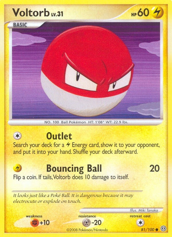 Image for Voltorb (81) (81/100) (SF) - Pokemon