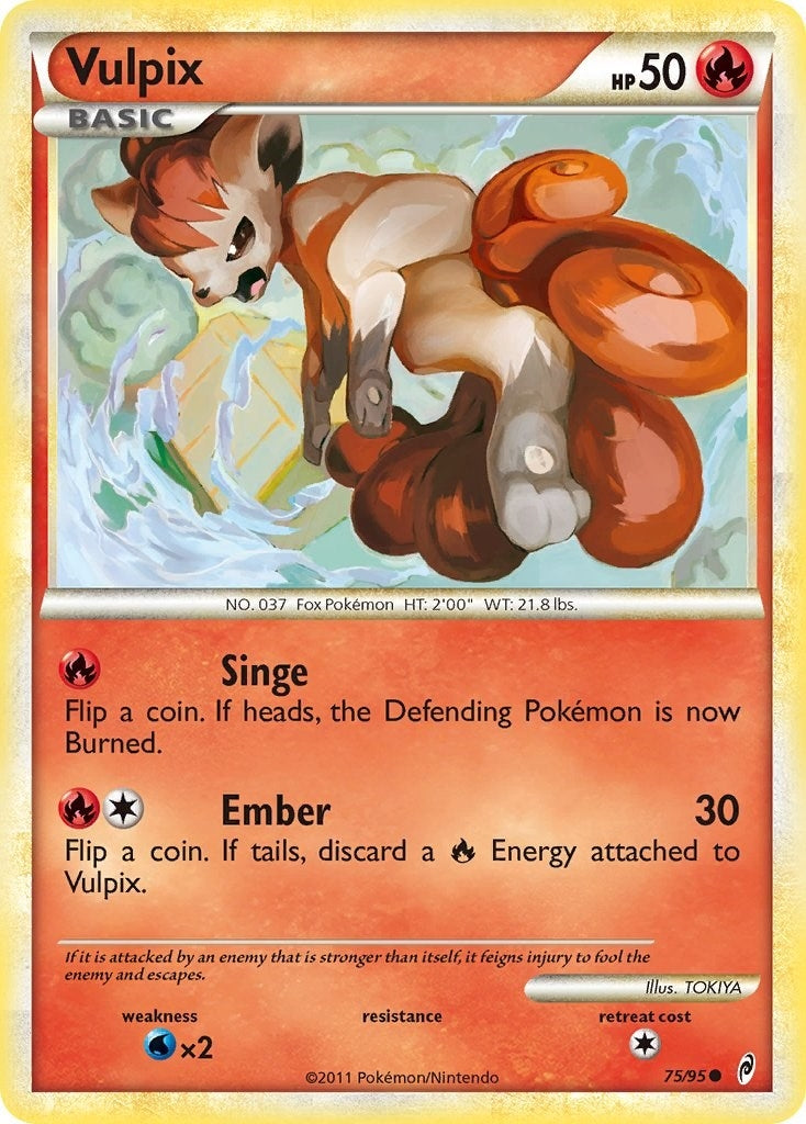 Image for Vulpix (75/95) (CL) - Pokemon