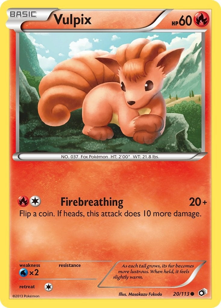 Image for Vulpix (20/113) (LTR) - Pokemon