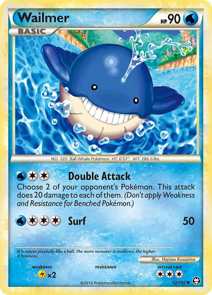 Image for Wailmer (52/102) (TM) - Pokemon