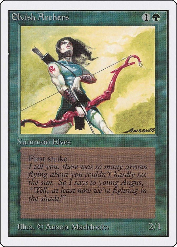 Image for Elvish Archers - Magic: The Gathering