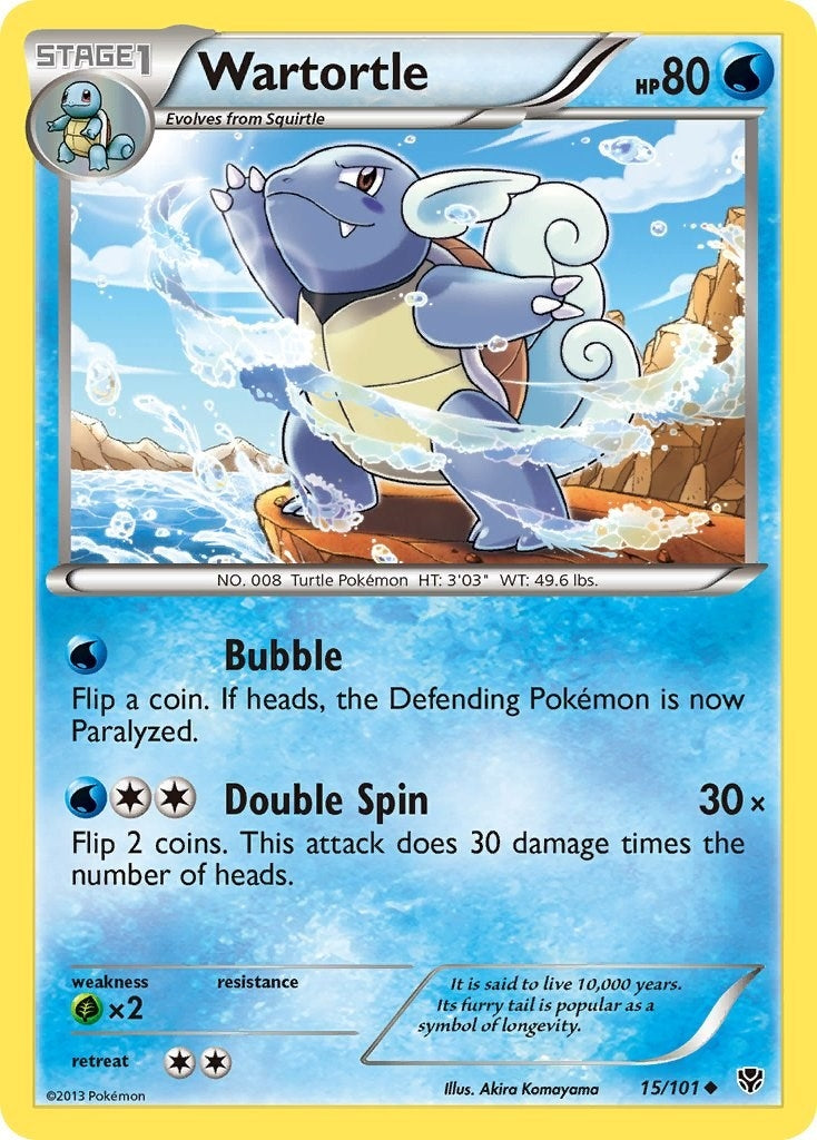 Image for Wartortle (15/101) (PLB) - Pokemon