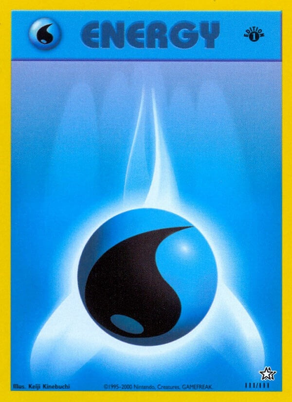 Image for Water Energy (111/111) (N1) - Pokemon