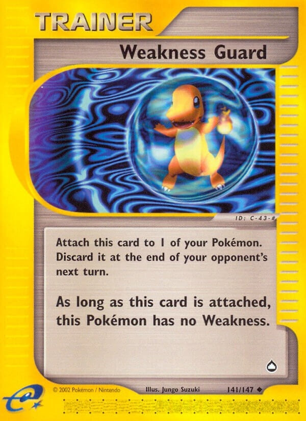 Image for Weakness Guard (141/147) (AQ) - Pokemon