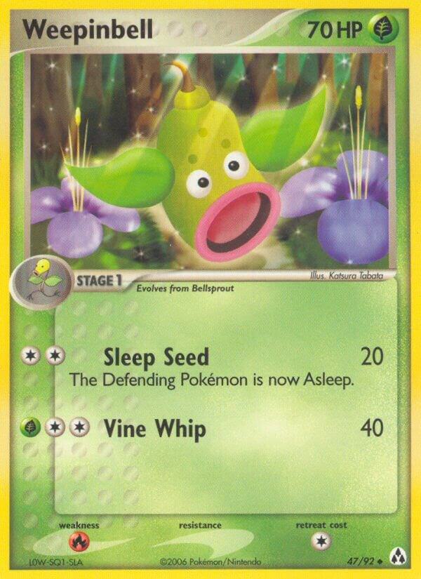 Image for Weepinbell (47/92) (LM) - Pokemon