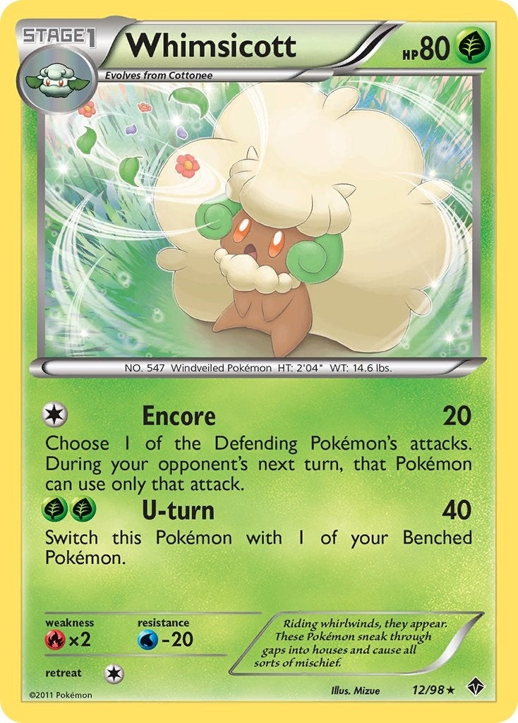 Image for Whimsicott (12) (12/98) (EPO) - Pokemon