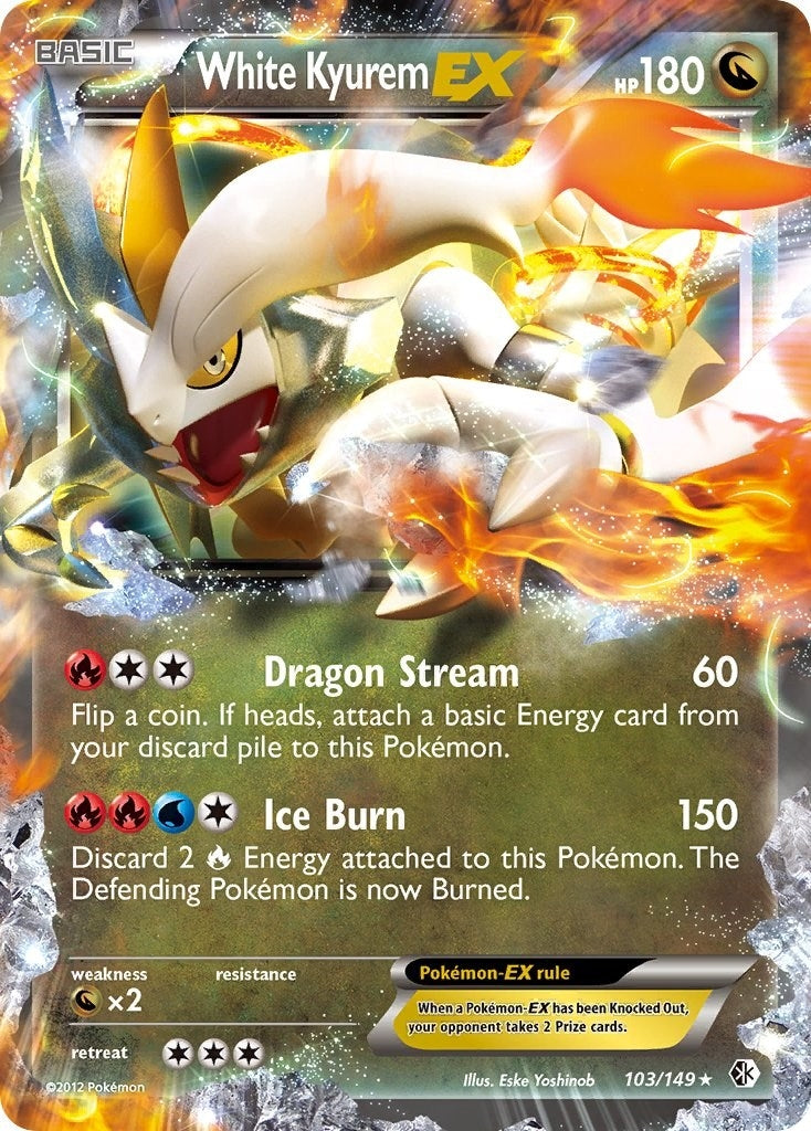 Image for White Kyurem EX (103/149) (BCR) - Pokemon