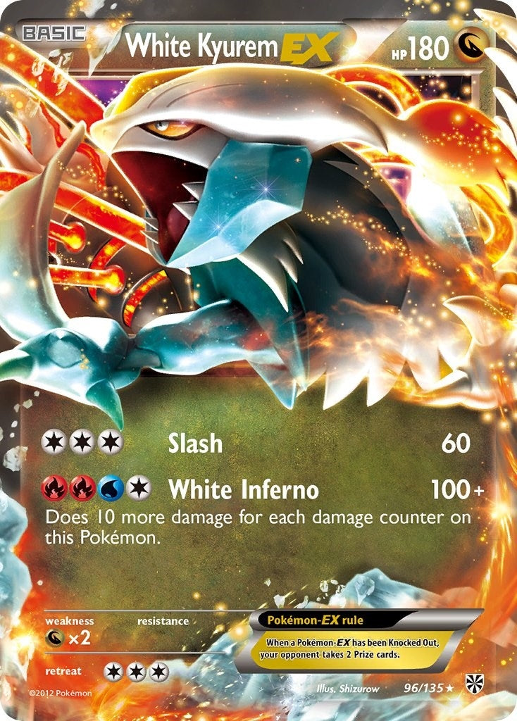 Image for White Kyurem EX (96/135) (PLS) - Pokemon