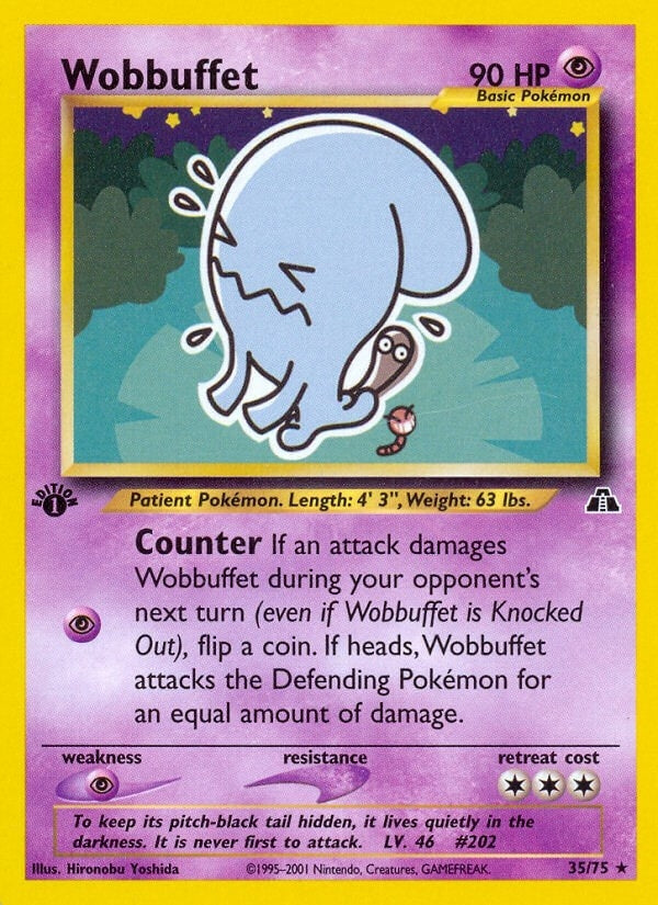 Image for Wobbuffet (35) (35/75) (N2) - Pokemon