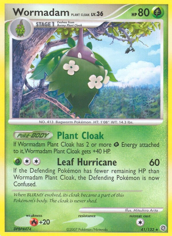 Image for Wormadam Plant Cloak (41/132) (SW) - Pokemon