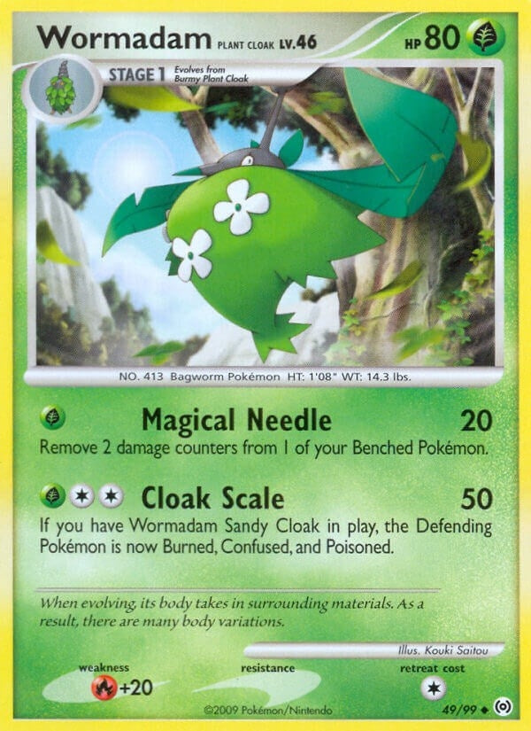 Image for Wormadam Plant Cloak (49/99) (AR) - Pokemon